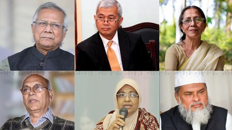 অন্তর্বর্তীকালীন সরকারে চট্টগ্রামের ৬ জন