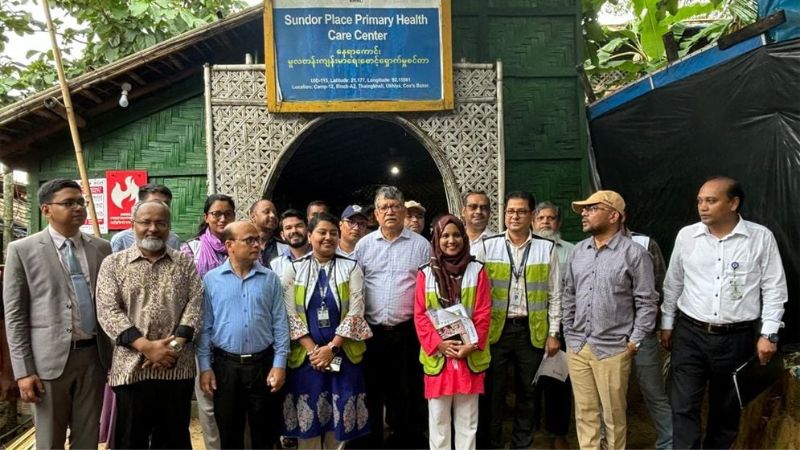 কক্সবাজারে বাস্তুচ্যুত মিয়ানমার নাগরিক সংক্রান্ত টাস্কফোর্সের সভা অনুষ্ঠিত