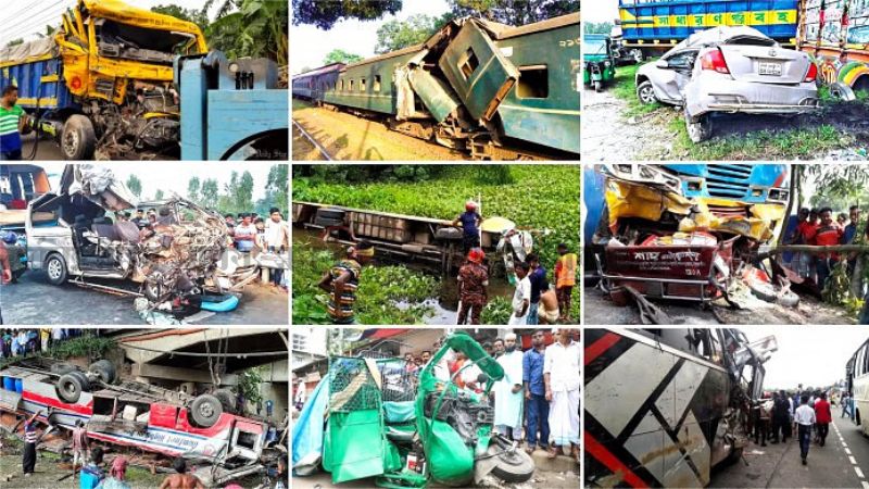 ফেব্রুয়ারিতে ৫০৩ সড়ক দুর্ঘটনায় নিহত ৫৫৫, আহত ১০৩১
