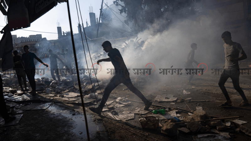 গাজায় জাতিসংঘের ৯ দেশের ত্রাণ সহায়তা বন্ধ ঘোষণা