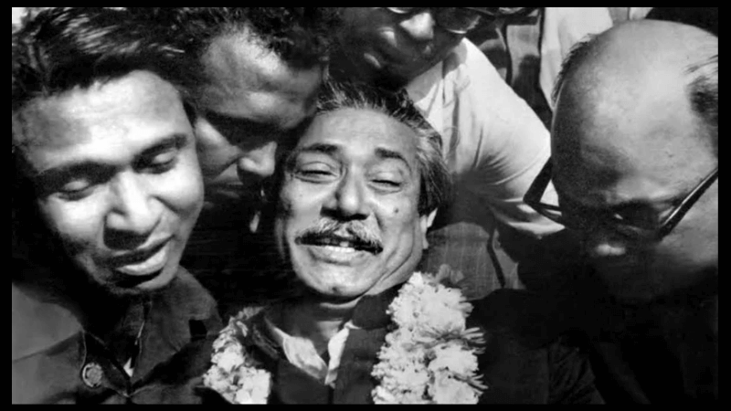 আজ বঙ্গবন্ধুর স্বদেশ প্রত্যাবর্তন দিবস