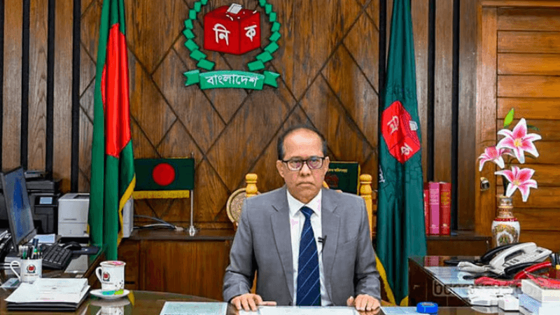 নির্ভয়ে ভোট দেওয়ার আহ্বান সিইসির