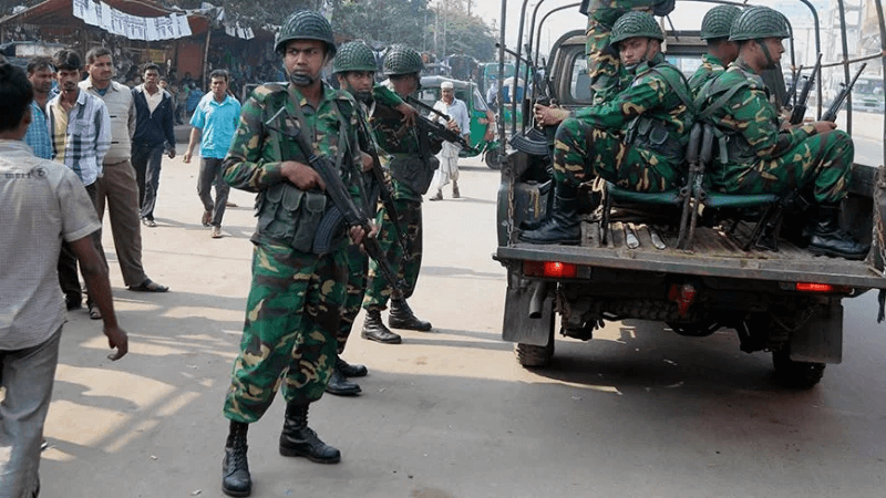 ভোটের চারদিন আগে মাঠে নামছে সশস্ত্র বাহিনী
