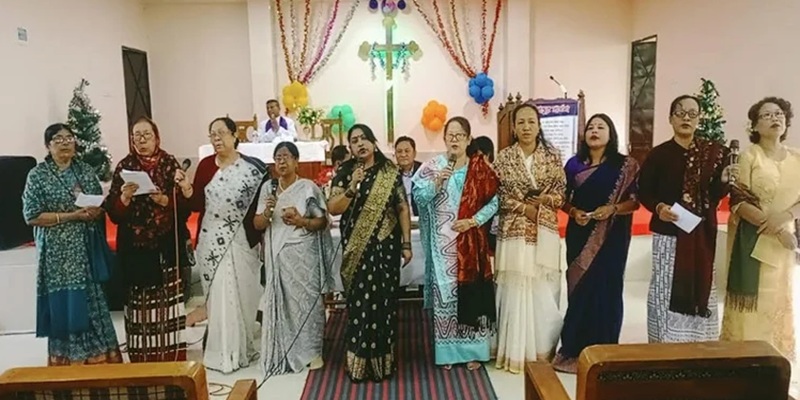 বর্ণাঢ্য আয়োজনে রাঙামাটিতে বড়দিনের উৎসব শুরু
