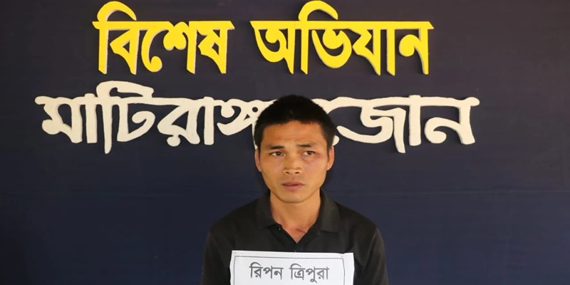 সেনা অভিযানে ইউপিডিএফের কালেক্টর আটক