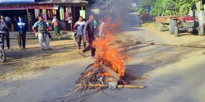 কোটা বৈষম্যের প্রতিবাদে রাঙামাটিতে চলছে ৩৬ ঘণ্টার হরতাল