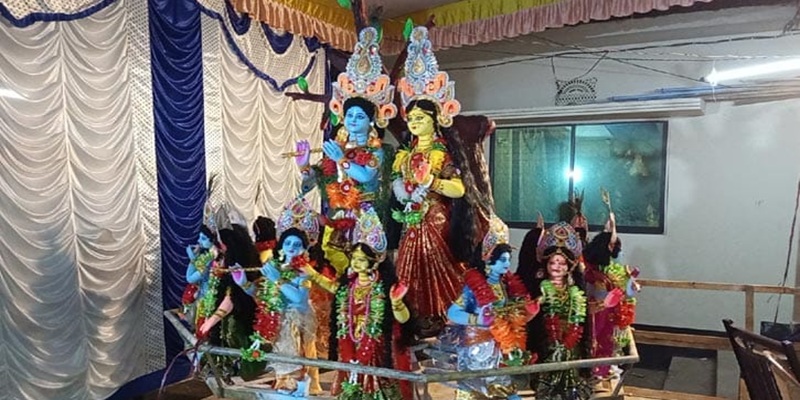 খাগড়াছড়িতে ধর্মীয় ভাবগাম্ভীর্যে চলছে রাস উৎসব ও মেলা