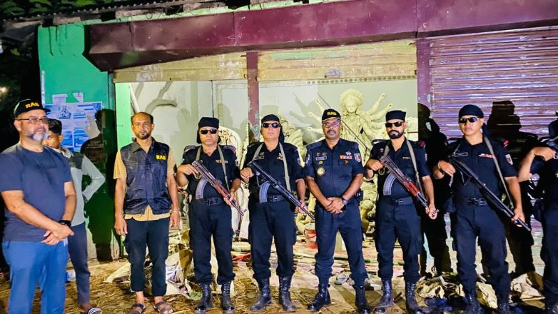 কক্সবাজার-বান্দরবানে ৩৪৮টি পূজামণ্ডপে নিরাপত্তা জোরদার