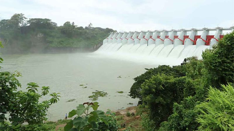 কাপ্তাই হ্রদের পানি বিপদসীমায়, ফের খুলছে ১৬ জলকপাট