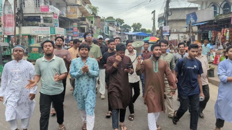 রাঙামাটিতে সহিংসতার বিরুদ্ধে ‘জিরো টলারেন্স’ দাবিতে বিক্ষোভ
