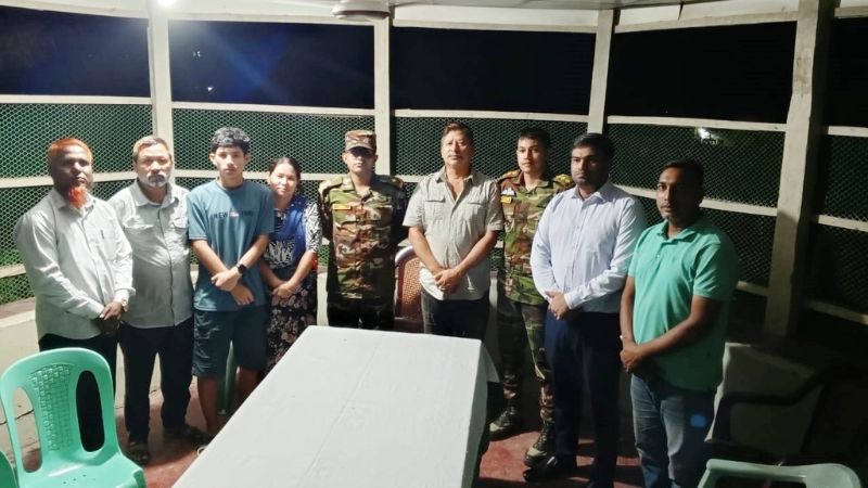অপহৃত ইউপি চেয়ারম্যান আদোমং মারমাকে উদ্ধার করল সেনাবাহিনী