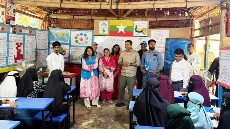 রোহিঙ্গা শিশুদের জন্য শিক্ষাবান্ধব পরিবেশ নিশ্চিতে কাজ করছে সরকার: গণশিক্ষা প্রতিমন্ত্রী