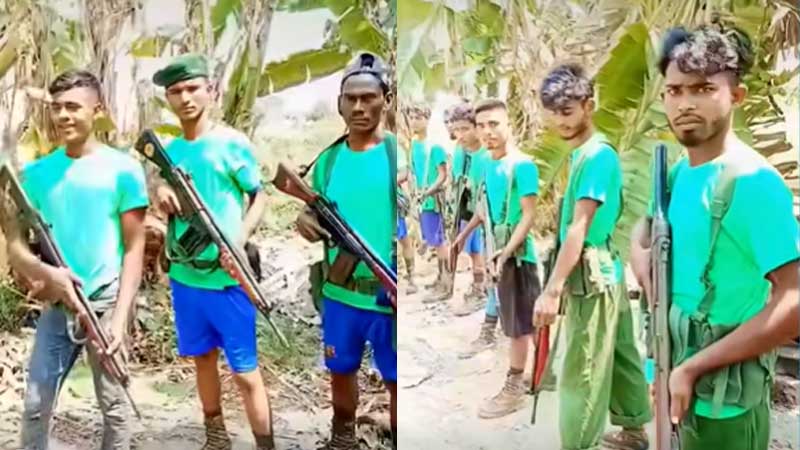সশস্ত্র রোহিঙ্গা গোষ্ঠীর পুরোনো ভিডিও পুনরায় প্রচার, উদ্দেশ্যে কী?