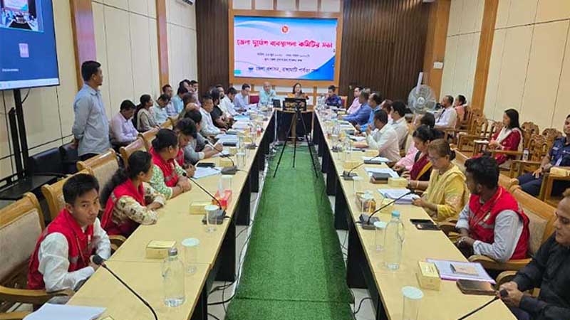 দুর্যোগ মোকাবিলায় রাঙ্গামাটিতে সমন্বিত প্রস্তুতির আহ্বান জেলা প্রশাসকের