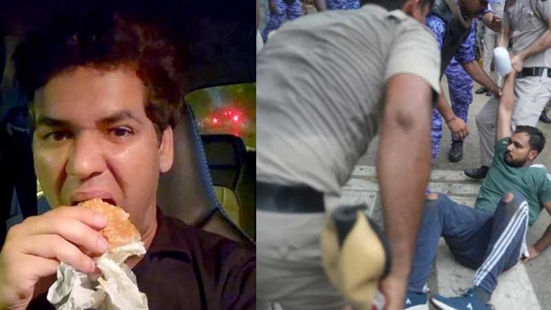 আন্দোলনের মধ্যে বার্গার খেয়ে পদ হারালেন ‘তেলাপোকা’ পার্টির মুখপাত্র