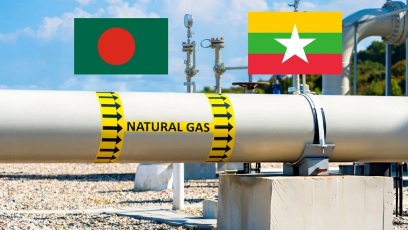 বাংলাদেশ-মিয়ানমার গ্যাস পাইপলাইন প্রকল্পে বড় বাধা আরাকান আর্মি!