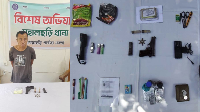 পাহাড়ে ‘স্বাধিকার আন্দোলনের’ আড়ালে চাঁদাবাজির সাম্রাজ্য, অস্ত্র-সরঞ্জাম উদ্ধার