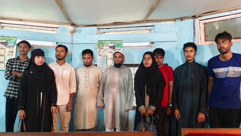 স্পিডবোটে লংগদুতে এসে ধরা খেলো ৫ রোহিঙ্গাসহ ৯ জন