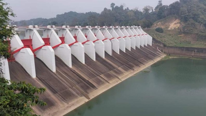 ৮ দিন পর বন্ধ হলো কাপ্তাই বাঁধের ১৬ জলকপাট