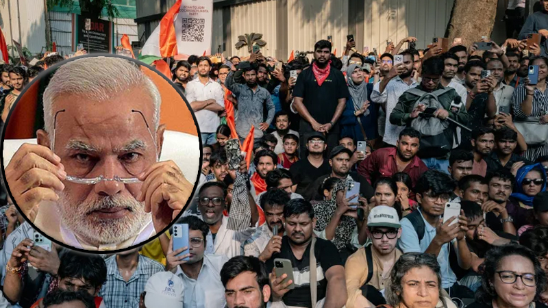 ‘লাখো বিদ্রোহে’ টলছে অজেয়তার ভাবমূর্তি, ভয়-বলপ্রয়োগেই কি টিকে আছেন মোদি?
