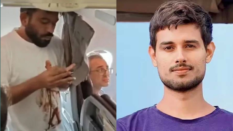 ধ্রুব রাঠির পর বিমান থেকে আটক অভিজিৎ দীপকে