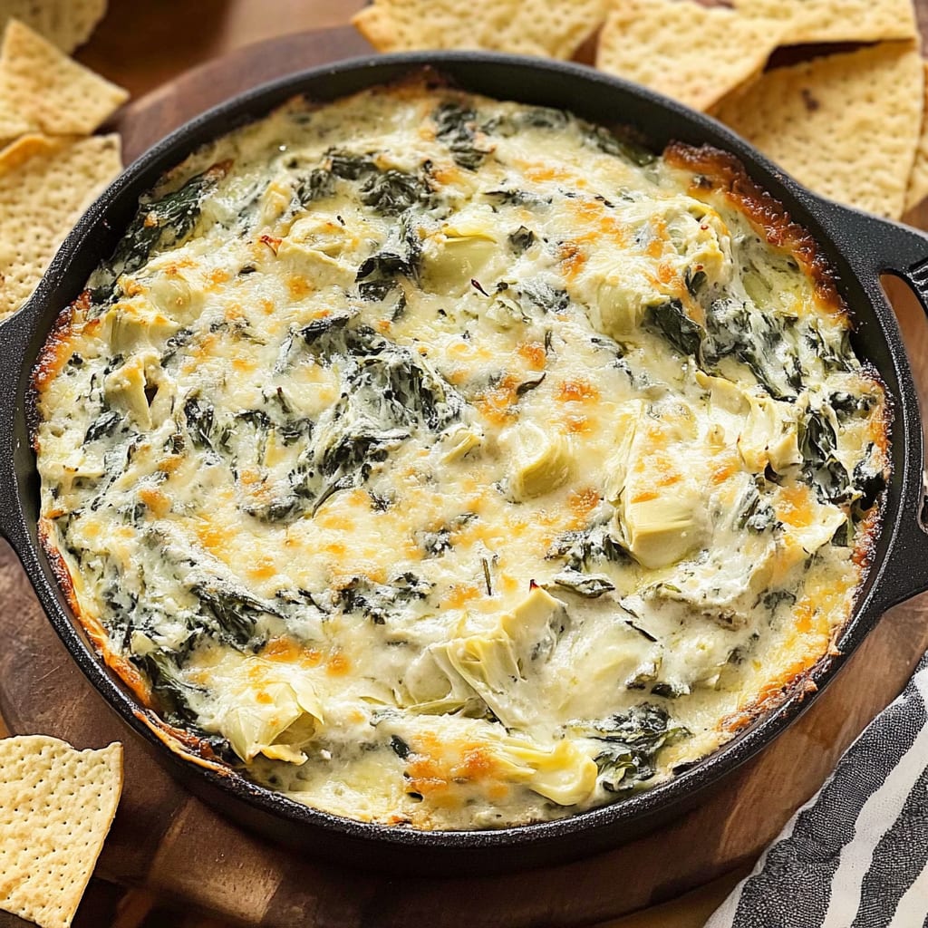 Swiss Chard and Artichoke Dip: Comforting and Creamy Delight
