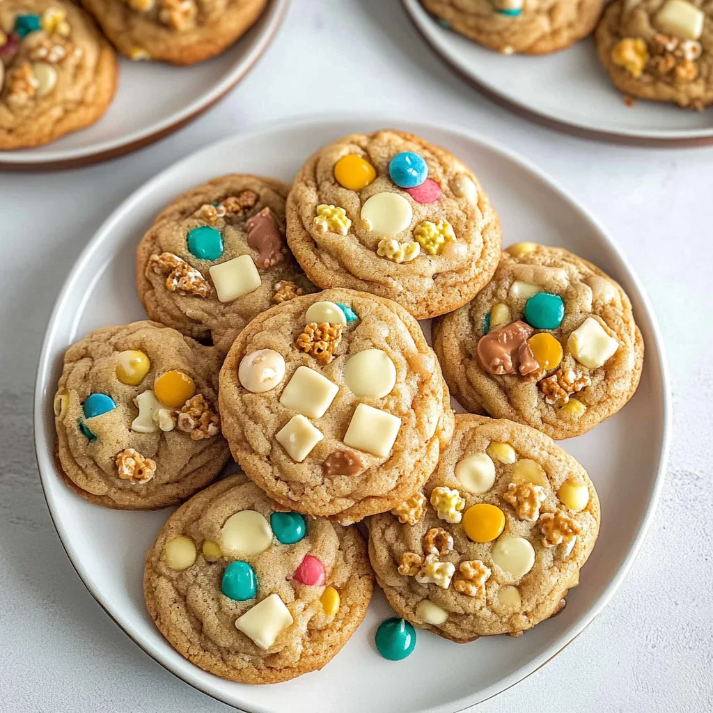 Cereal & White Chocolate Cookies: Chewy and Irresistible