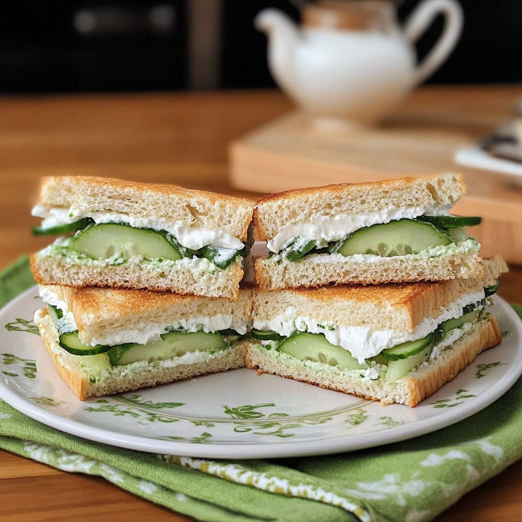 cucumber tea sandwiches: Delightfully Creamy Bites