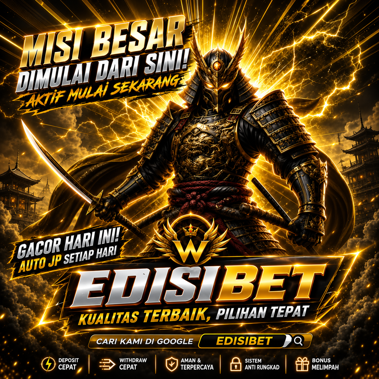 EDISIBET: Bo Toto Slot Online & Agen Darat Togel Online Resmi