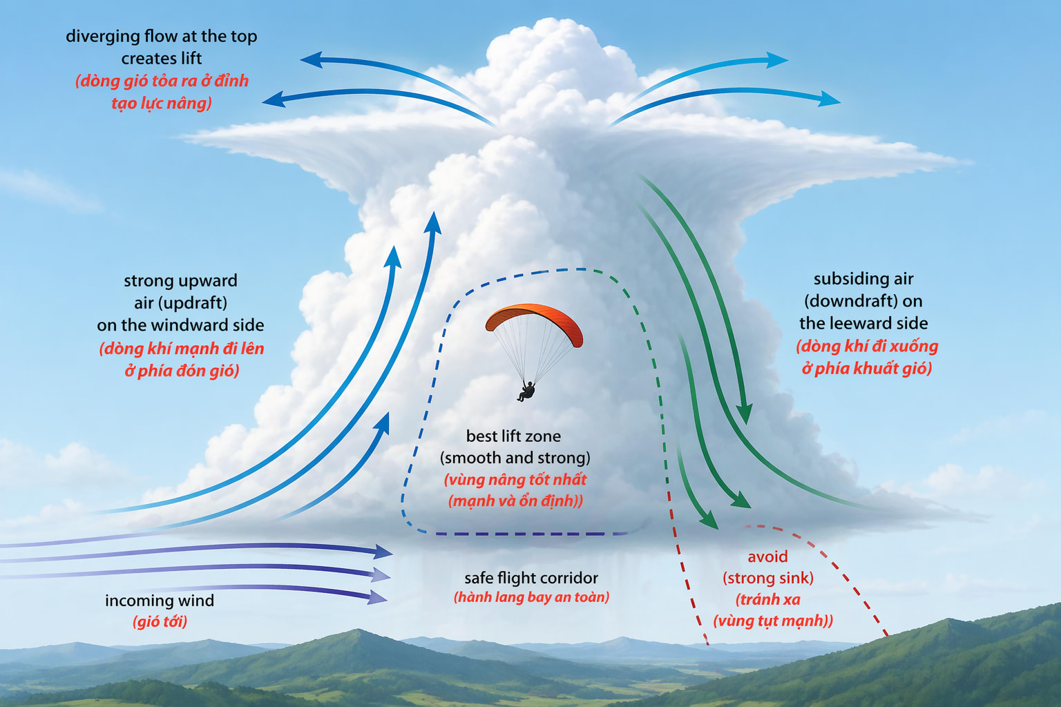 Learn more about clouds for cross-country (XC) flying