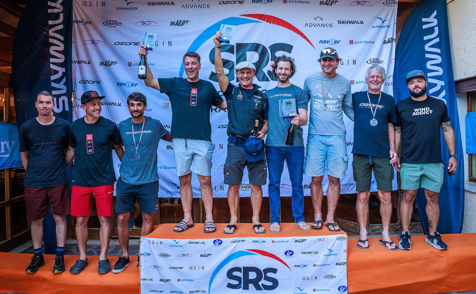"Highest pilot level ever" at SRS Skywalk Edition in Italy