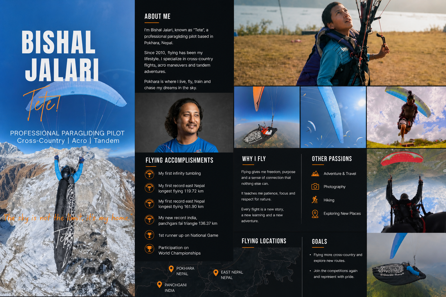 Skyboy Bishal - Nghệ sĩ của bầu trời cùng team Sapa Paragliding