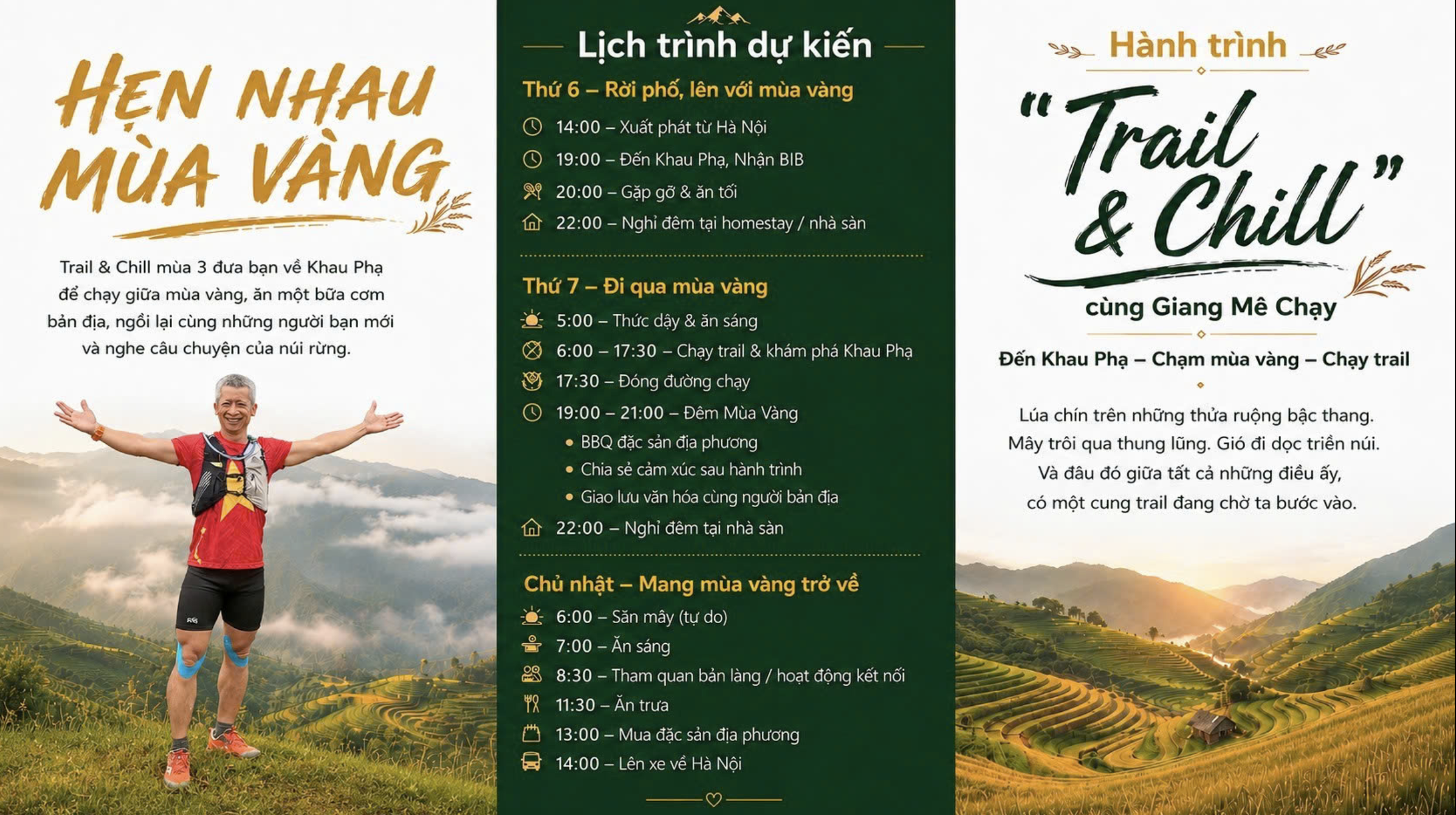 Trail & Chill Golden Season 2026 with Mr. Giang