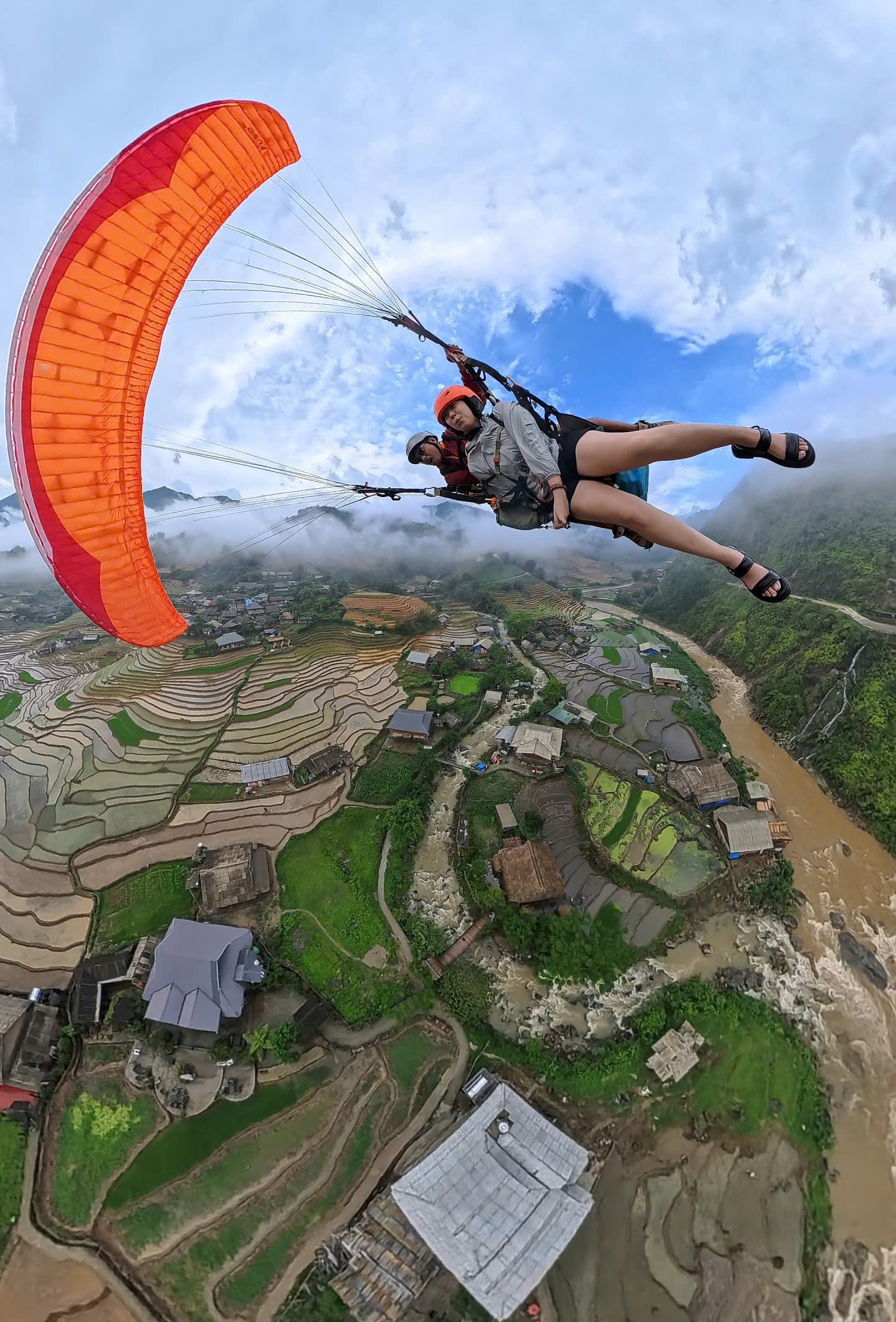 Sa Pa paragliding site