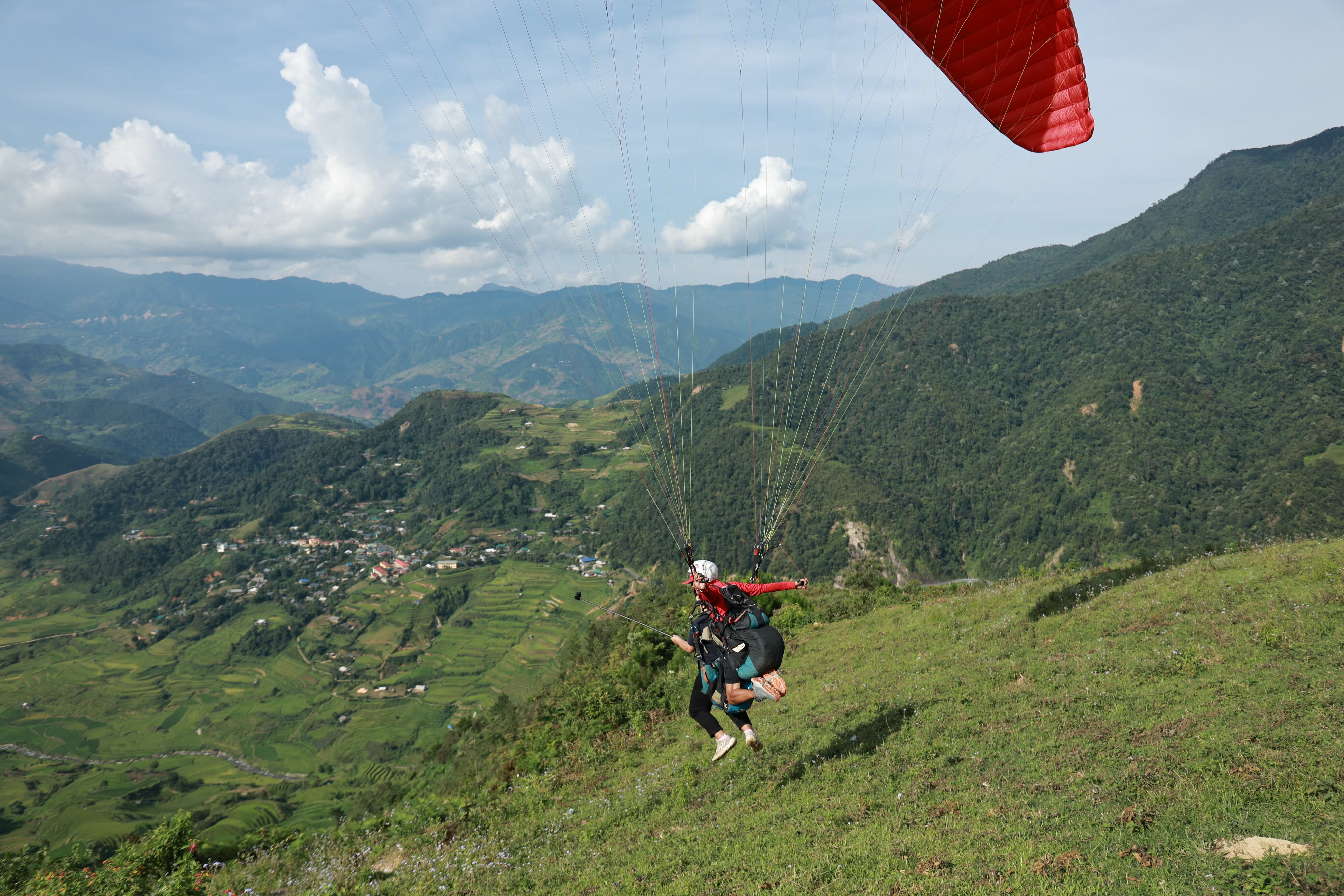 And finally — time to fly!