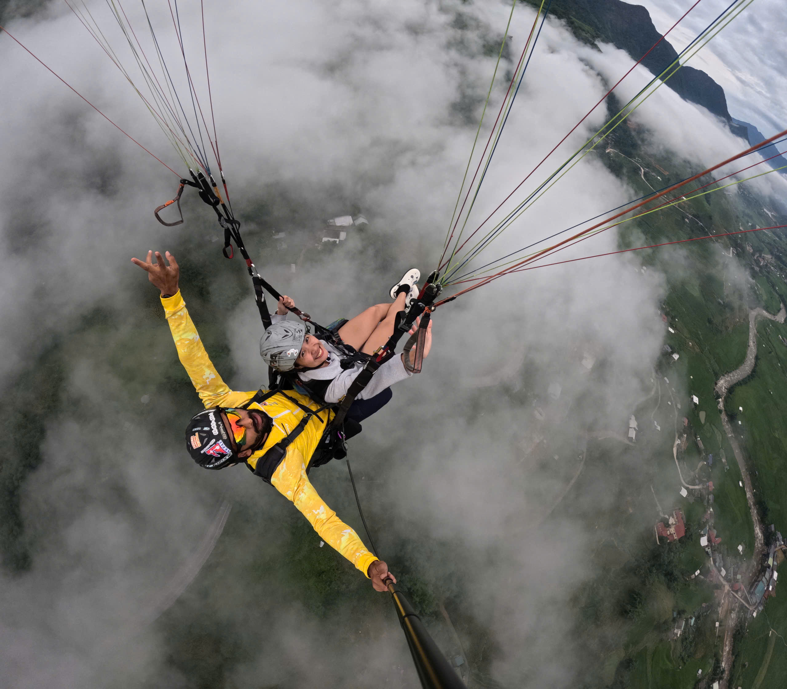 Sapa Paragliding: Fly Over Muong Hoa Valley From 1,500m