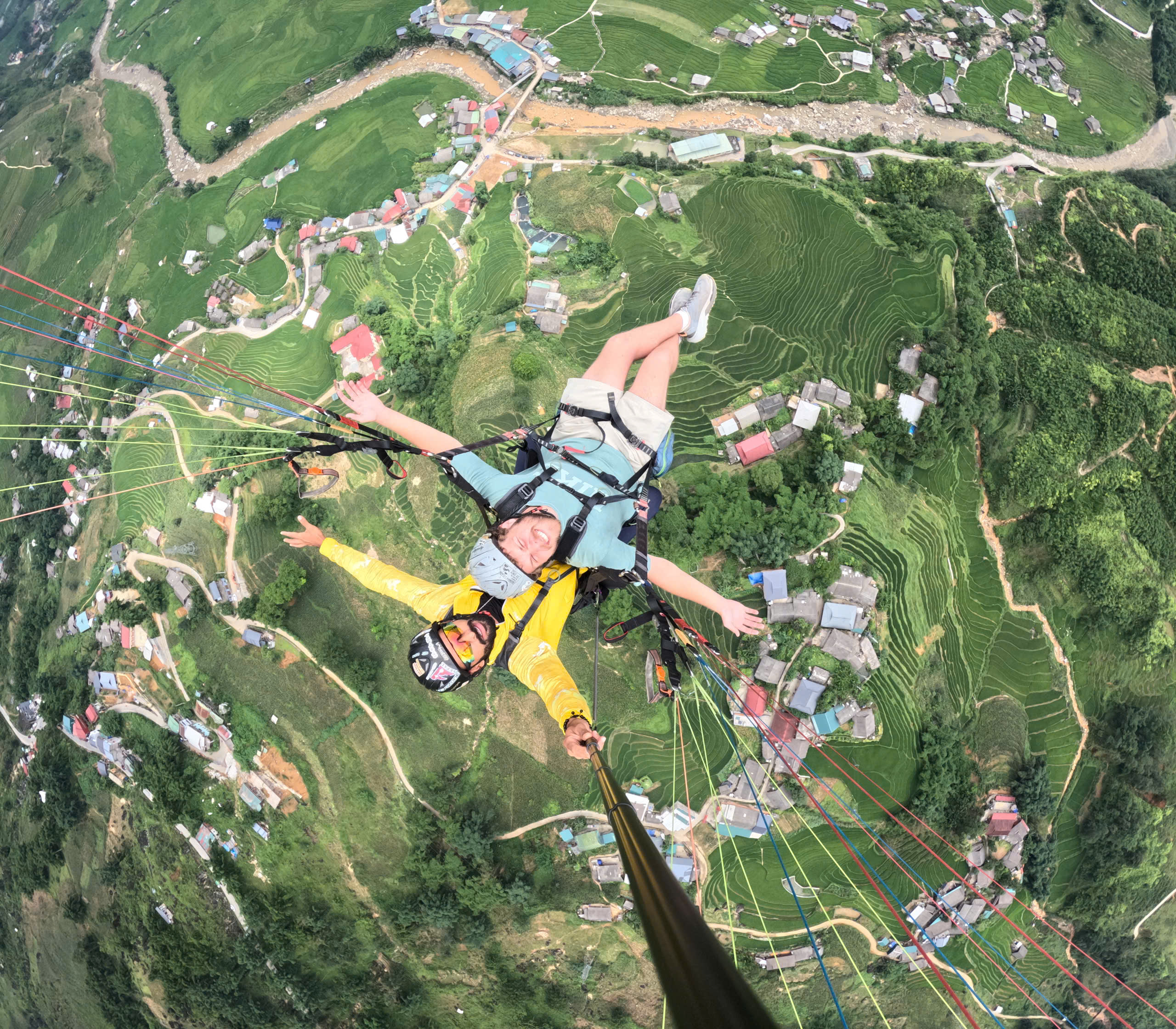 Sapa Paragliding: Fly Over Muong Hoa Valley From 1,500m