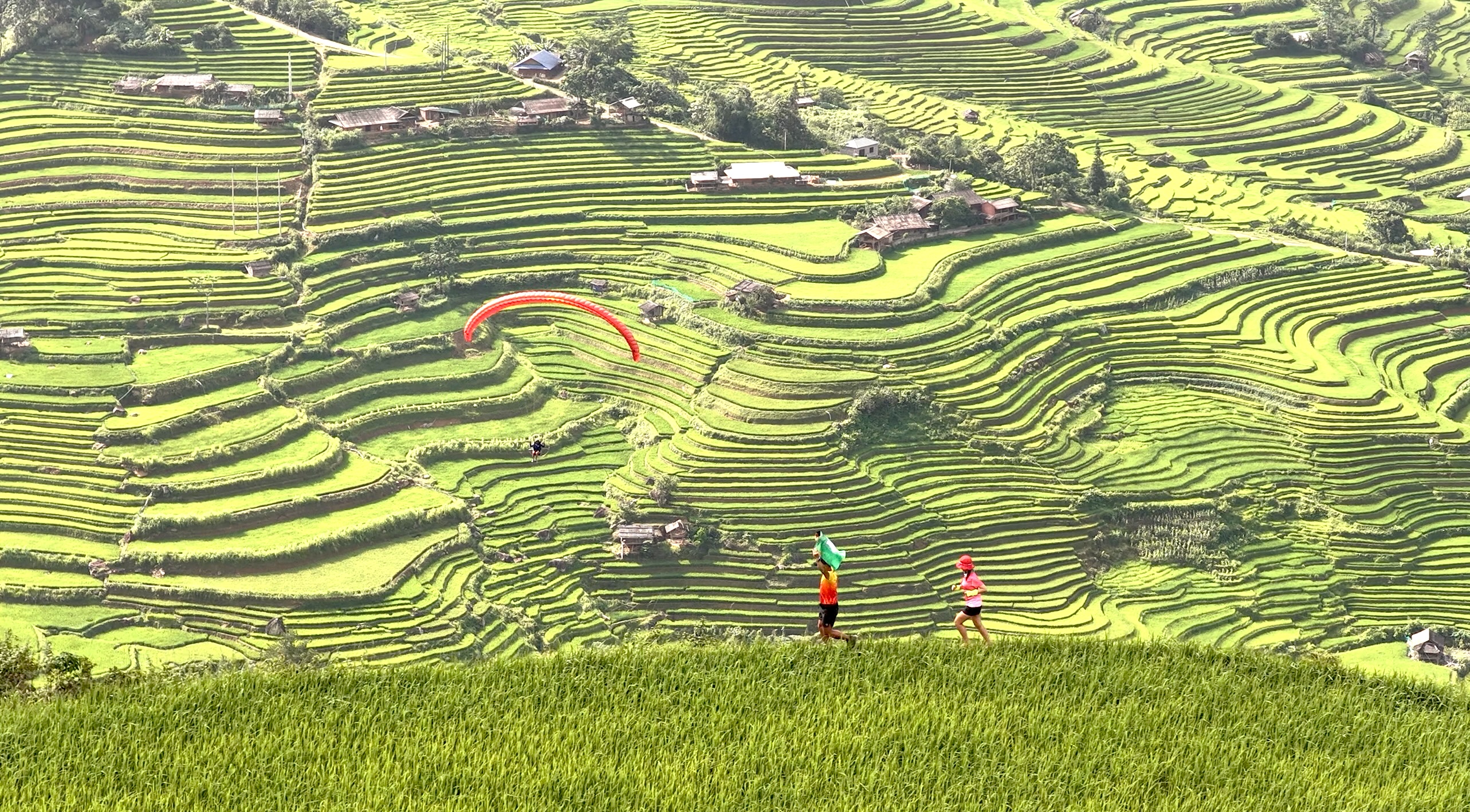 The hottest paragliding check-in spot of the year