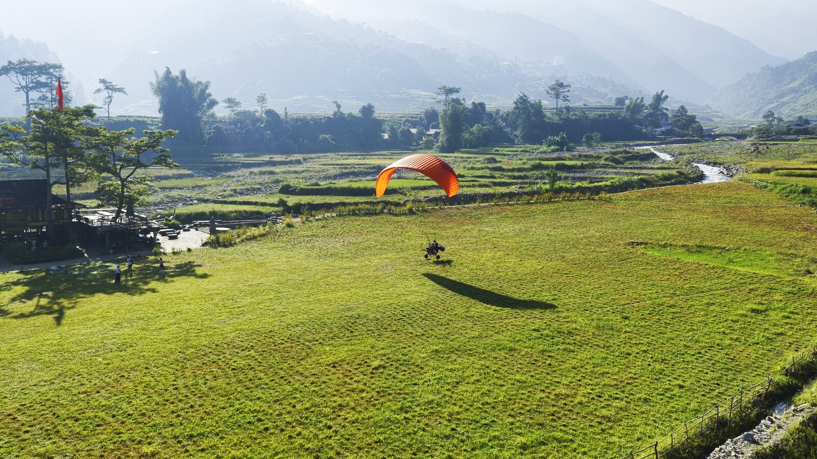 Paramotor at Khau Pha: Powered Paragliding in Mu Cang Chai — 2026 Prices, 10–25 Minute Flights, Cloud and Sunset - 1