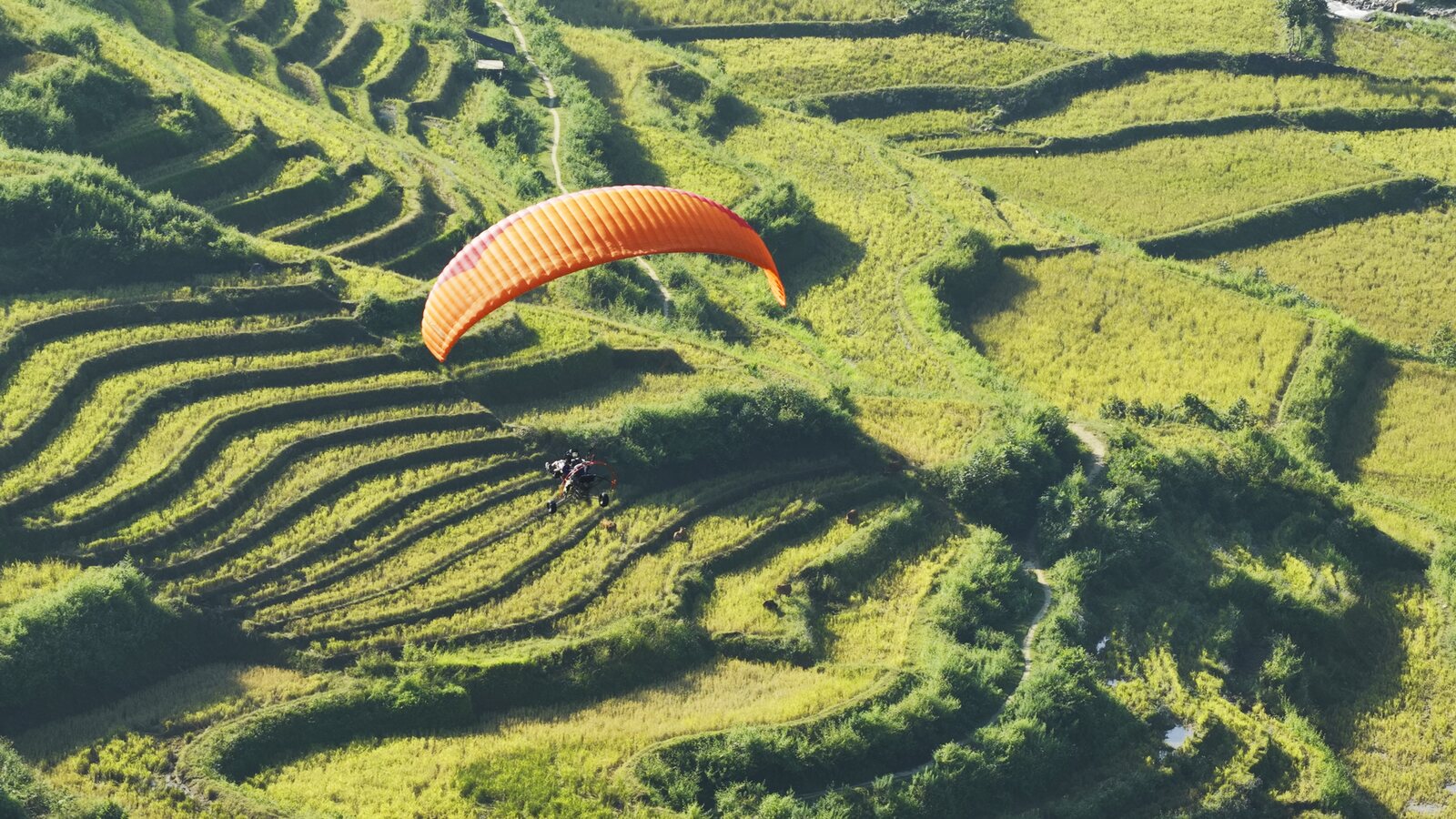 Paramotor at Khau Pha: Powered Paragliding in Mu Cang Chai — 2026 Prices, 10–25 Minute Flights, Cloud and Sunset - 3