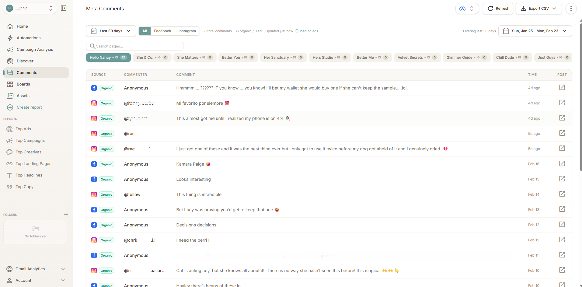 Mining Comments for Gold: How Ad Comment Sentiment Analysis Lowers CAC
