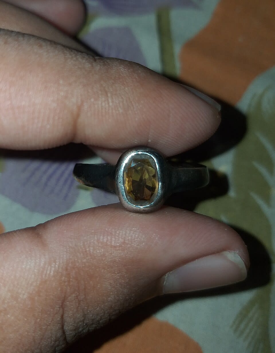 Yellow sapphire reference photograph, identified by the source.