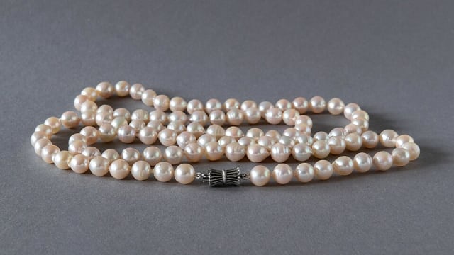 Cultured baroque saltwater pearls, as labelled by the source.