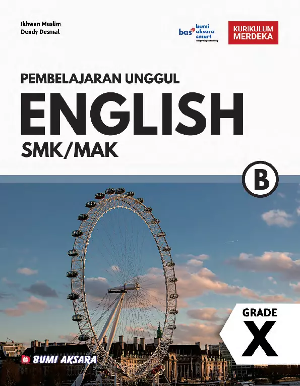 Pembelajaran Unggul English SMK/MAK Grade X