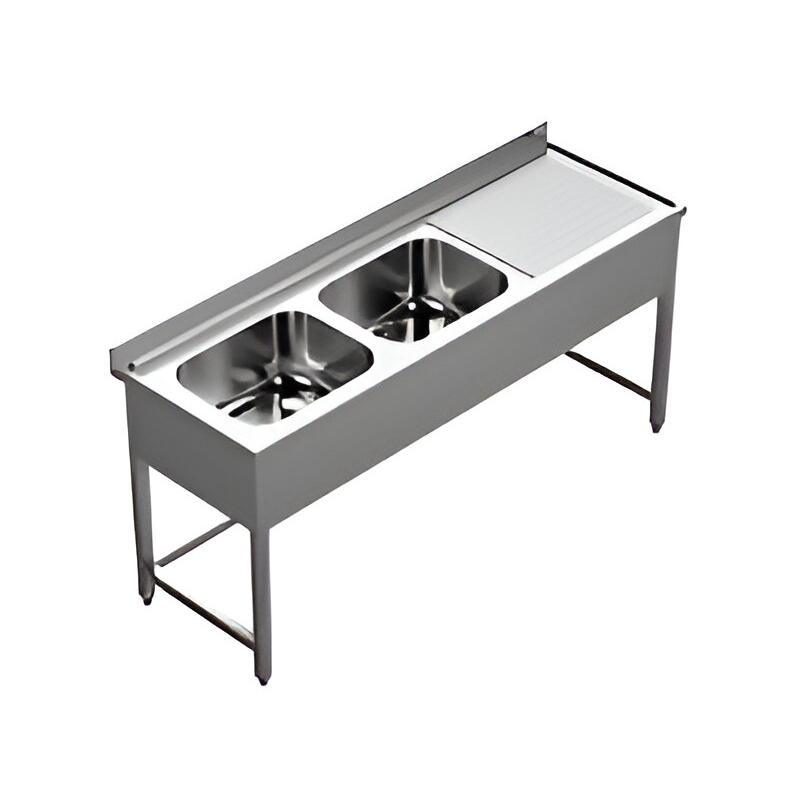 Demountable Washing Unit Double Sink