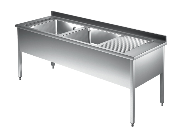 Demountable Washing Unit 304 Double Sink 2