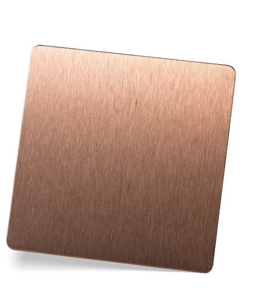 No. 4/Brush Finish — Rose Gold