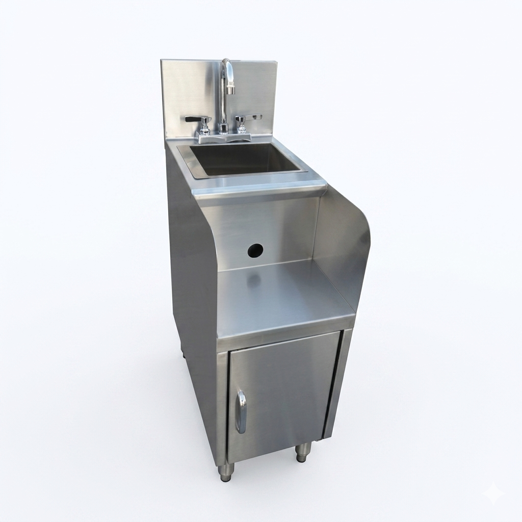 Blender Station With Cabinet