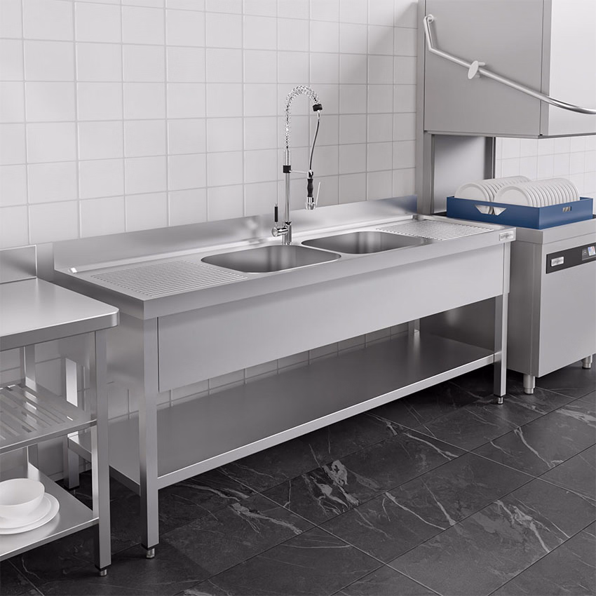 Hotel Dishwashing Area