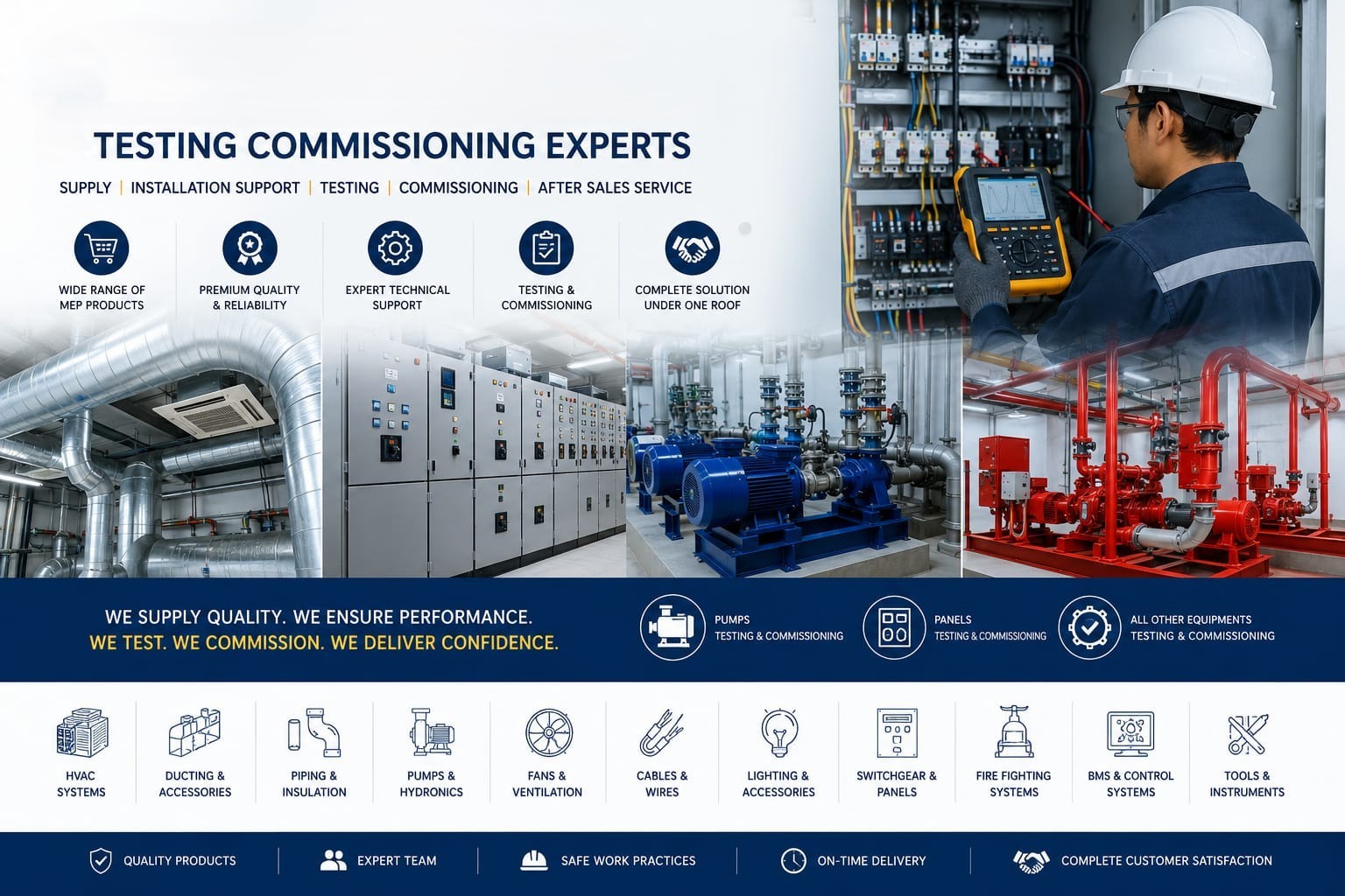 Testing and Commissioning